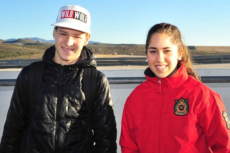 Emilio Alzamoras Junior-Team für die Spanische Meisterschaft: Fabio Quartararo und Maria Herrera