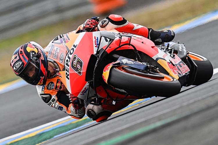 Stefan Bradl in Le Mans: Platz 17 im FP2