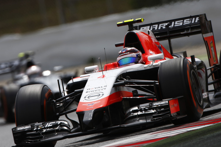 Max Chilton im Marussia