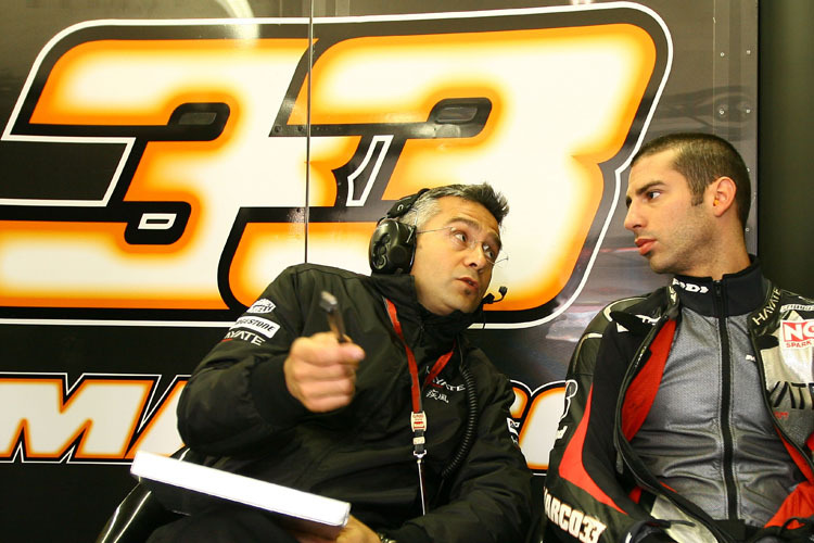 2009: Dosoli mit Melandri bei Hayate