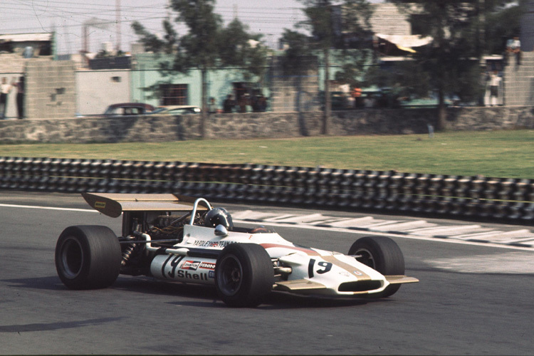 Pedro Rodríguez beim Heim-GP von Mexiko 1970