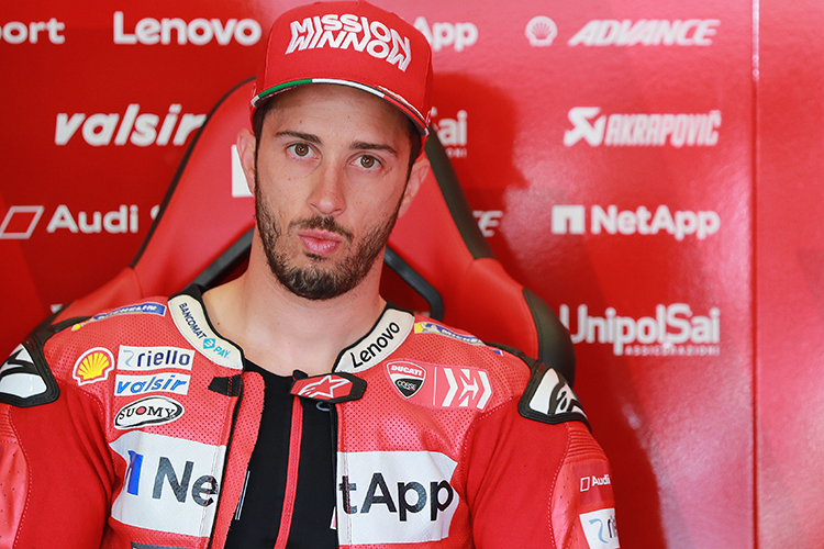 Ducati-Werksfahrer Andrea Dovizioso