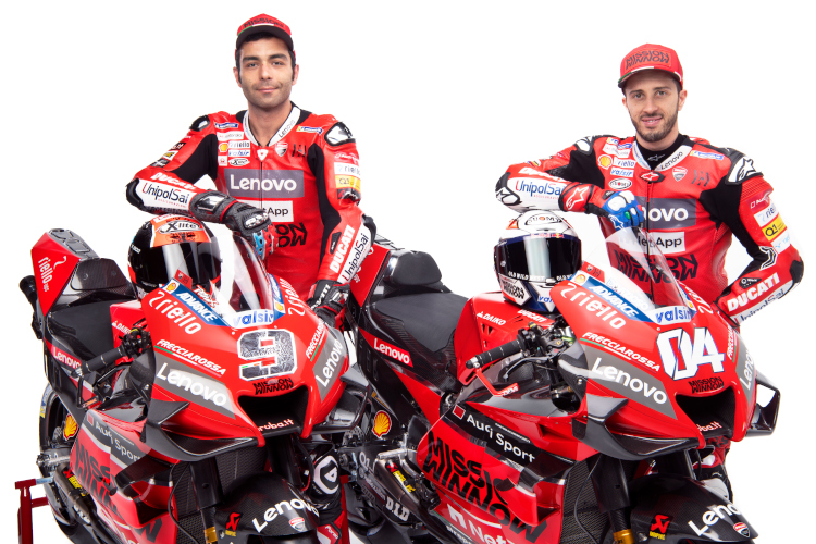 Danilo Petrucci und Andrea Dovizioso im neuen Look