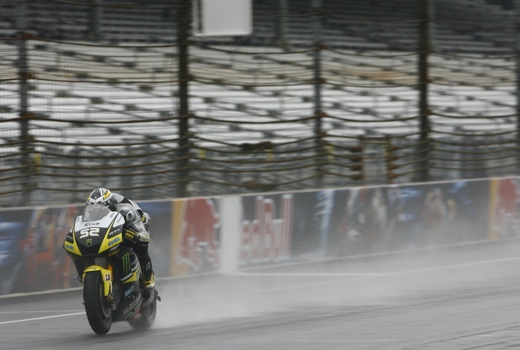 Indy begrüsste die MotoGP Asse mit Regen