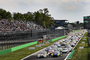 55 GT3-Boliden starteten in das dreistündige Rennen in Monza