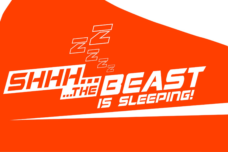 KTM-Motorradüberwurf Outdoor «Beast»