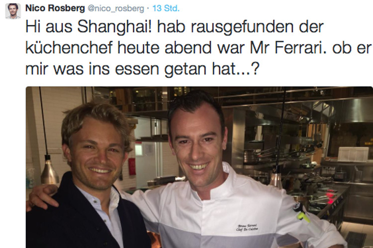 Nico Rosberg bei Ferrari