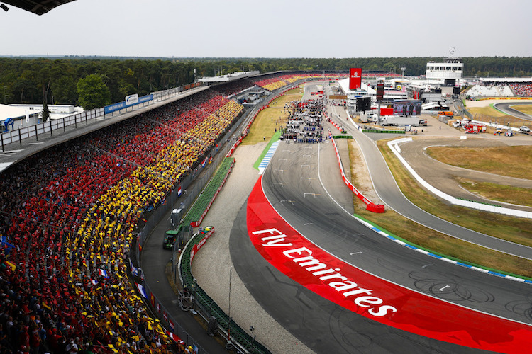 In Hockenheim erwartet die GP-Teams und die F1-Fans ein heisses Wochennde