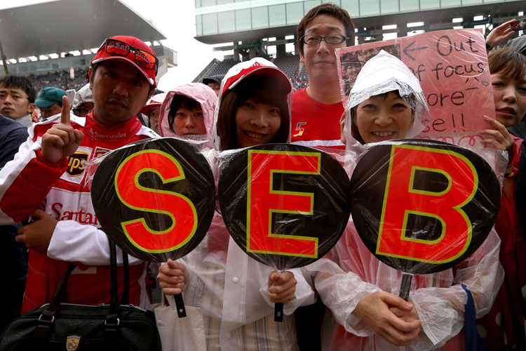 Die Fans kamen trotz starken Regens