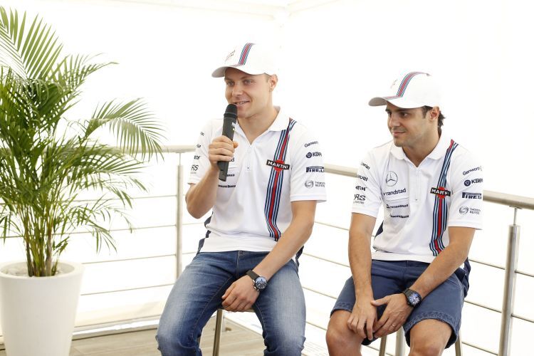 Bottas und Massa im Interview