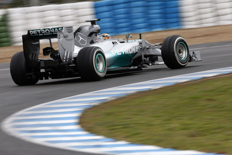 Lewis Hamilton: «Unser Auto ist in der Lage, eine GP-Distanz durchzufahren»