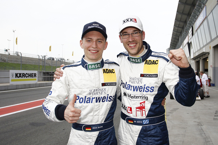 Pole in Oschersleben für die beiden Mäxe Buhk und Götz