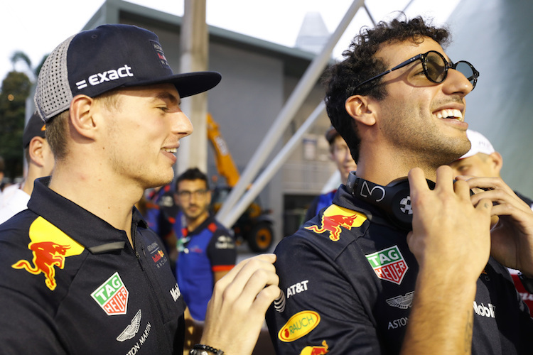 Max Verstappen und Daniel Ricciardo