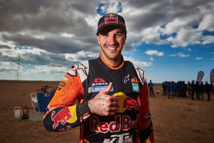 Sam Sunderland ist bester KTM-Pilot