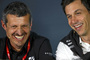 Günther Steiner (Haas) und Toto Wolff (Mercedes)
