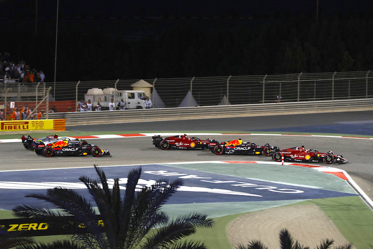 Die Hackordnung von Bahrain: Ferrari, Red Bull Racing, Mercedes