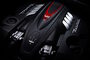 Der Motor des Maserati Quattroporte