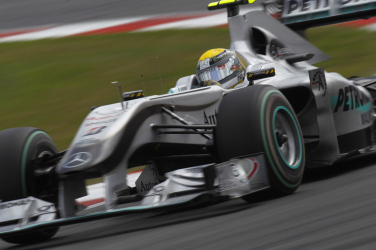 Starker Fünfter in Silverstone: Nico Rosberg
