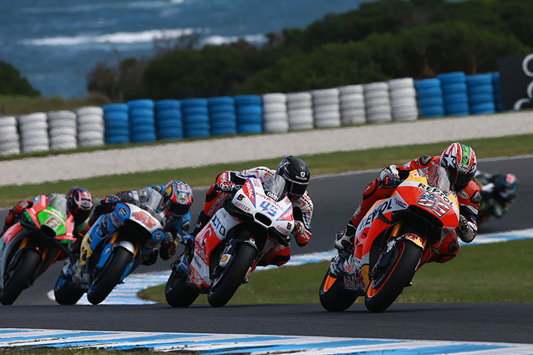 Nicky Hayden auf Phillip Island