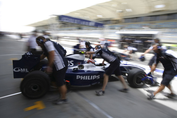 Williams kommt einfach nicht vom Fleck