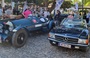 Herbert Völker ist im Mercedes 380 (re.) dabei