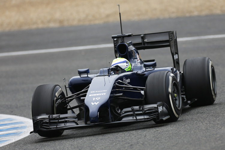 Felipe Massa bei den Jerez-Tests