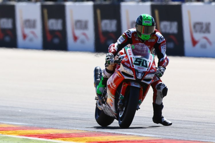 Eugene Laverty hofft auf den Test in Aragón am Montag