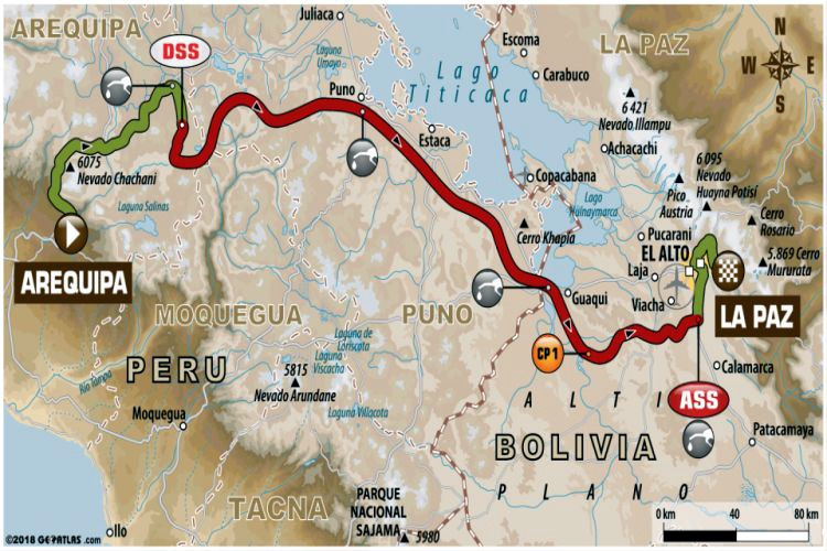 Die Rallye Dakar 2018 verlässt heute Peru