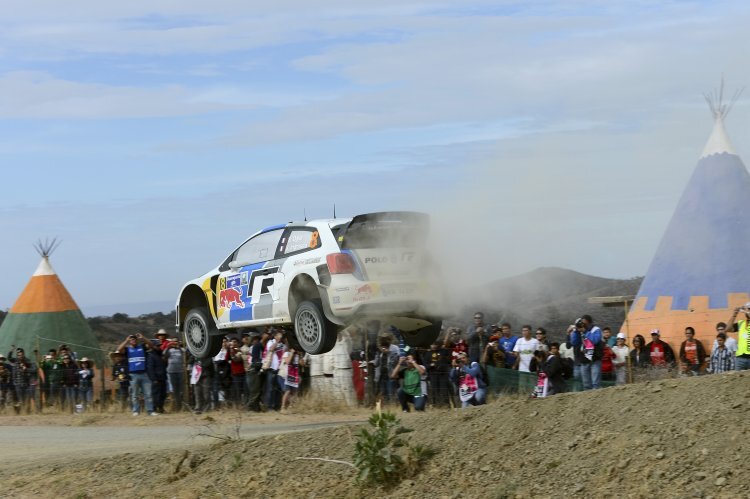 Sébastien Ogier im Anflug auf den Sieg