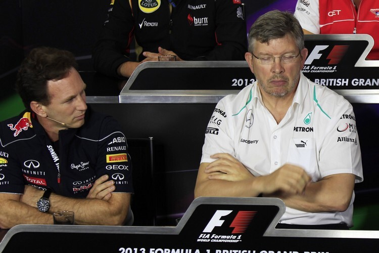 Christian Horner und Ross Brawn