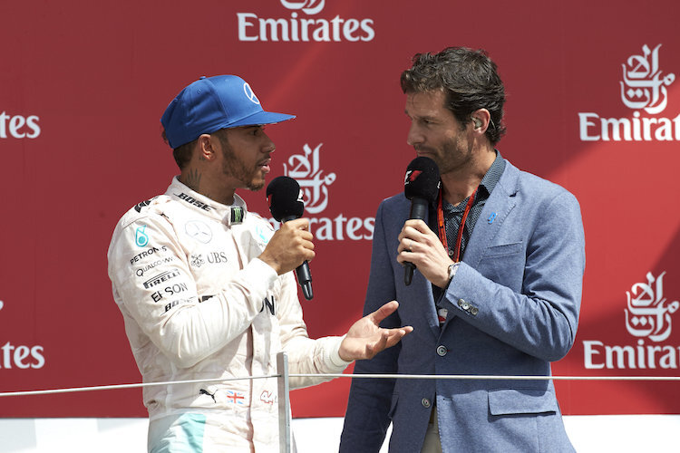 Lewis Hamilton und Mark Webber