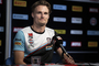 Chaz Davies bei seiner Rücktrittsrede