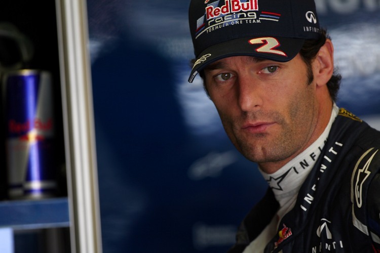 Webber fehlen sieben Zehntel auf Vettel