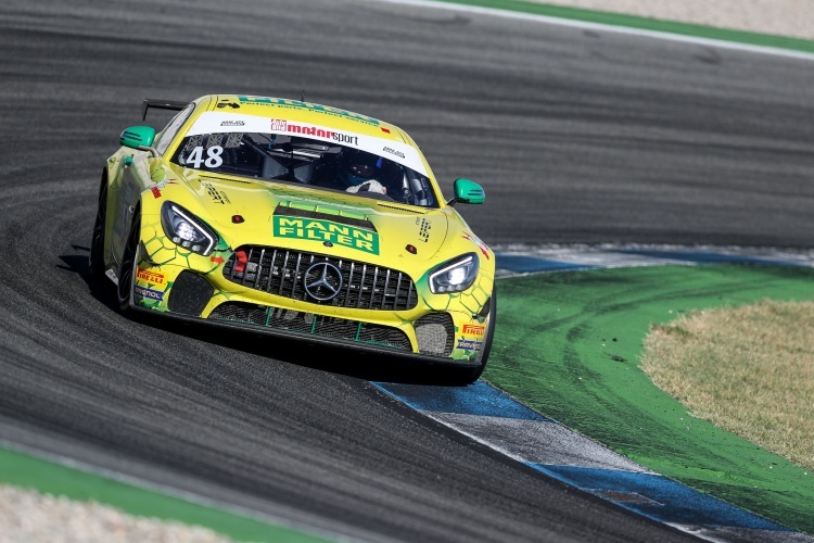 Siegerauto: Der Mercedes-AMG GT4 von Leipert Motorsport