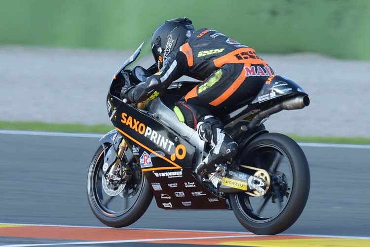 Maximilian Kappler wird von Platz 27 in die Moto3-Rennen gehen