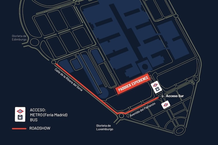 Der Plan für die Demo-Runde auf dem künftigen F1-Kurs in Madrid