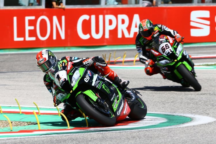 Jonathan Rea, dann Tom Sykes - ein solches Bild sahen wir in den vergangenen drei Jahren häufig