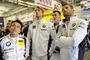 Erste Bestzeit für BMW-Quartett Hürtgen, Klingmann, Baumann, Tomczyk