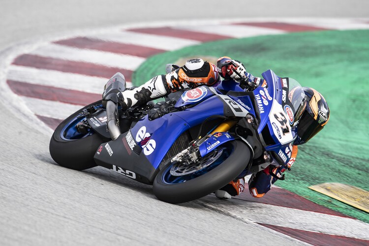 Garrett Gerloff war schon beim Misano-Test der beste Yamaha-Pilot