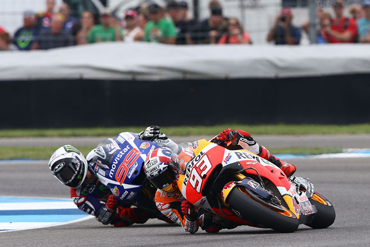 Indy: Marc Márquez gegen Jorge Lorenzo