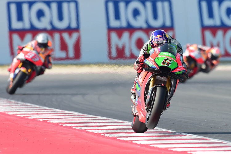 Stefan Bradl im FP1 vor den Honda-Stars Márquez und Pedrosa