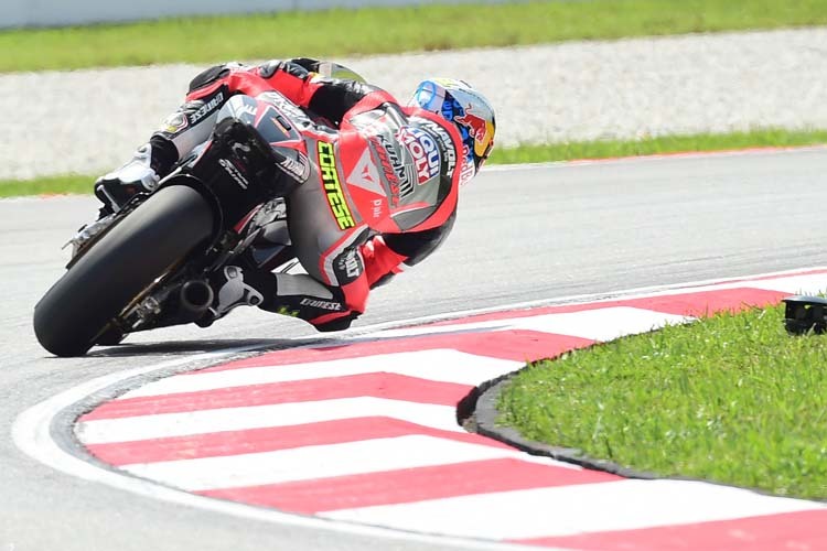 Sandro Cortese in Sepang