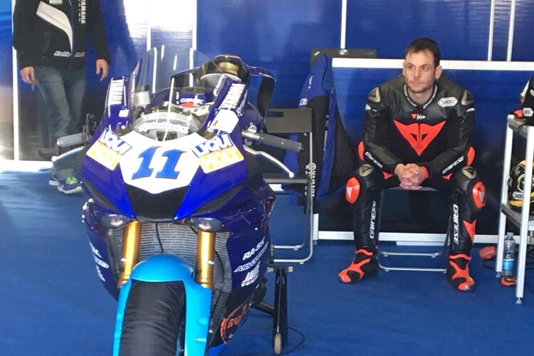 Sandro Cortese beim Jerez-Test