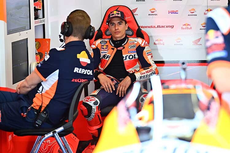 Marc Márquez: Im Schlepptau von Viñales ins Q2