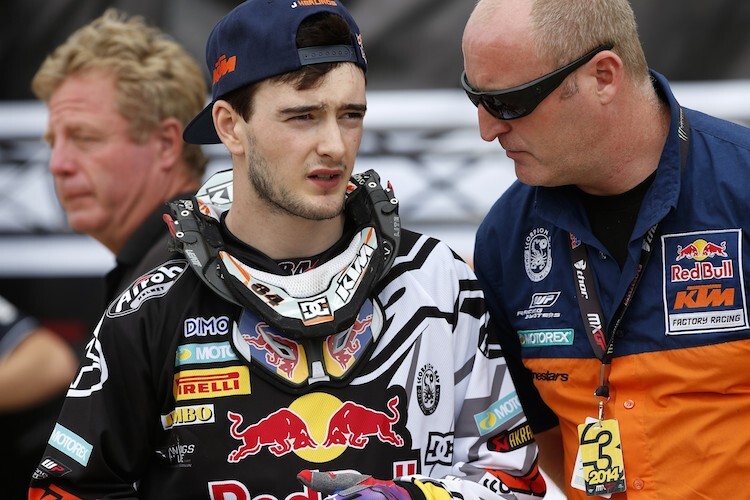 Jeffrey Herlings wird bald wieder mit seiner KTM trainieren können