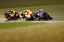 Katar-Training: Jorge Lorenzo (99) vor Iannone (29) und Bradl (6)