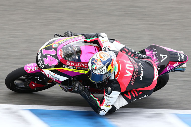 Tony Arbolino beim IRTA-Test in Jerez