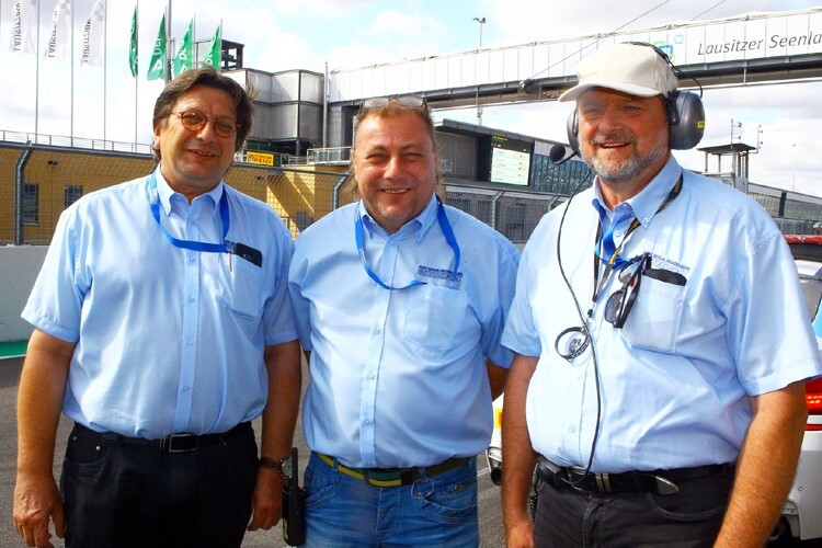 Horst Seidel, Olaf Noack und Frank-Michael Schmidt (von links)