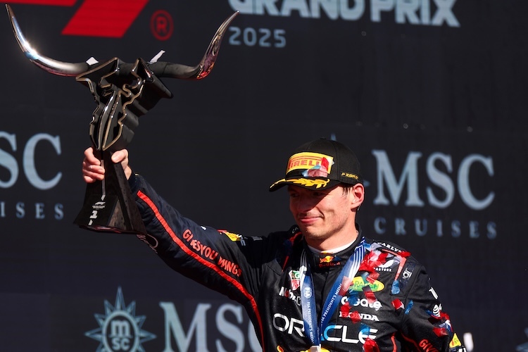 Sieger Max Verstappen