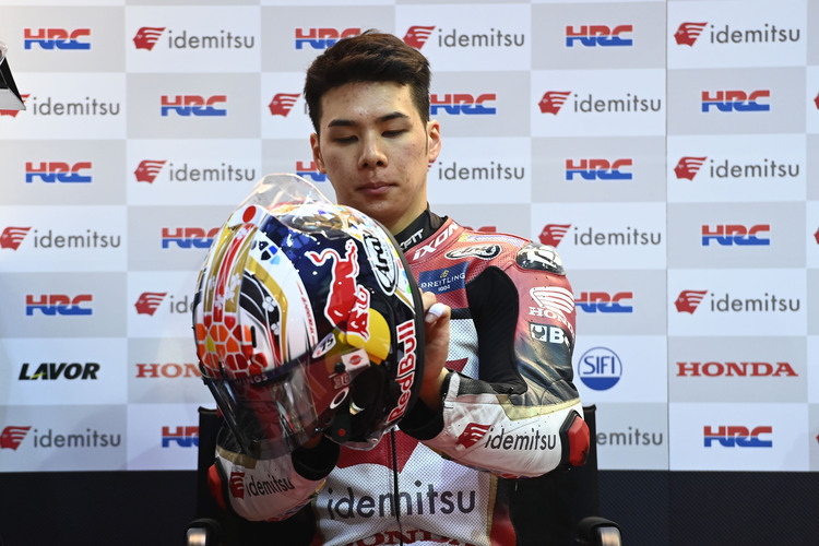 Takaaki Nakagami bei Test in Katar